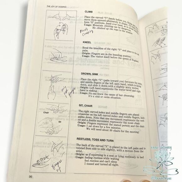 The Joy of Signing Second Edition Hardcover - Picture 4 of 8